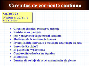 Circuitos de corriente continua