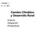 Cambio Climático y Pobreza Rural