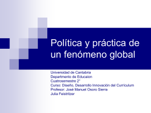 Política y práctica de un fenómeno global