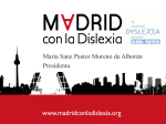 Presentacion Asamblea 1 - Madrid con la Dislexia