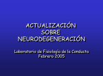 Introducción. Neurodegeneración