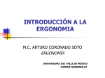 historia de la ergonomía - Universidad del Valle de México Campus