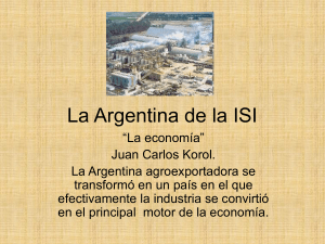 La Argentina de la ISI