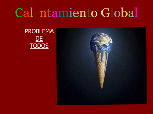 Calentamiento Global