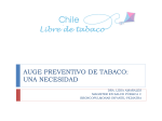 Diapositiva 1 - Chile Libre de Tabaco