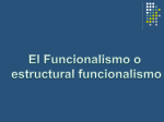 El funcionalismo y el funcional estructuralismo