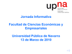 Grado en Economía - Universidad Pública de Navarra