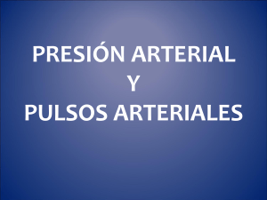 Presión arterial y pulsos arteriales y venosos