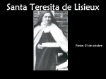 Santa Teresita de Lisieux - Eduardo Alfonzo Reyes Medina