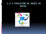 1.2.3 Evolucion de bases de datos