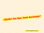 ¿Quién fue san José Anchieta?