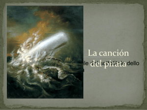 La canción del pirata