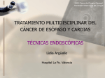 Ecoendoscopia - Sociedad Valenciana de Cirugía