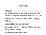 Player/Stage Player (http://playerstage.sourceforge.net/) es una