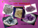 Los minerales - Blog del Colegio El Catón