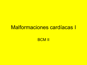 Malformaciones cardíacas I