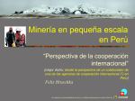 Minería en pequeña escala en Perú