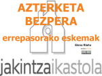Diapositiva 1 - Euskaljakintza
