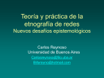 Redes complejas - Carlos Reynoso