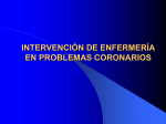 INTERVENCIÓN DE ENFERMERÍA EN PROBLEMAS CORONARIOS