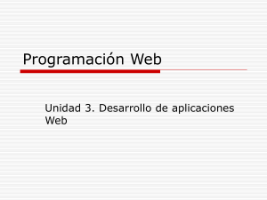 Desarrollo de aplicaciones Web