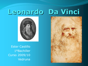 Leonardo da Vinci (Ester Castillo)