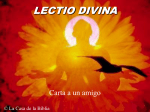 lectio divina - Ciudad Redonda