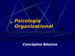 Psicología Organizacional