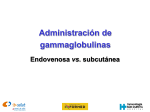 endovenosa vs subcutánea
