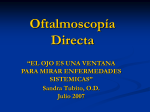 Oftalmoscopio Directo