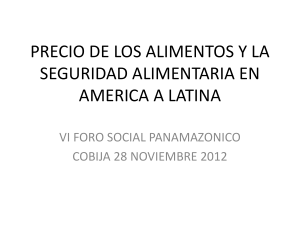 ¿Qué significa esto para los precios?