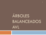 Árboles balanceados