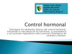 Control hormonal - Colegio Santa Sabina