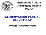 Instituto de Cultura Alimentaria Andina -INCAA-