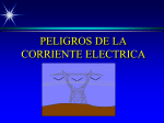PELIGROS DE LA CORRIENTE ELECTRICA