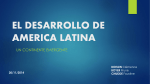 el desarrollo economico de america latina