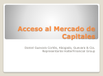 Acceso al Mercado de Capitales