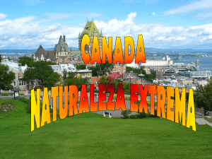 Ruta Turística - Canadá Naturaleza Extrema