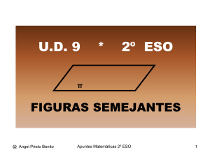 Criterios de semejanza de triángulos.