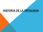 HISTORIA DE LA PATOLOGIA