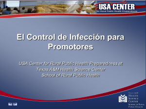 Slide 1 - USA Center for Rural Public Health Preparedness