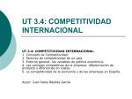 Competitividad Internacional