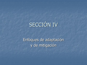 La capacidad adaptativa