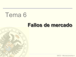 Fallos de mercado