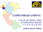 Agenda Social Andina
