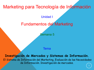 Sistema de Información de Marketing