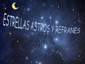 ESTRELLAS ASTROS Y REFRANES