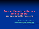 Diapositiva 1 - UAM. Universidad Autónoma Metropolitana. Egresados