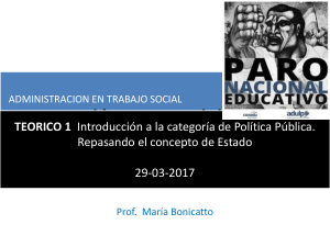 Presentación de PowerPoint - Facultad de Trabajo Social (UNLP)