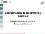 Contralorías Sociales - Iniciativa para el fortalecimiento de la